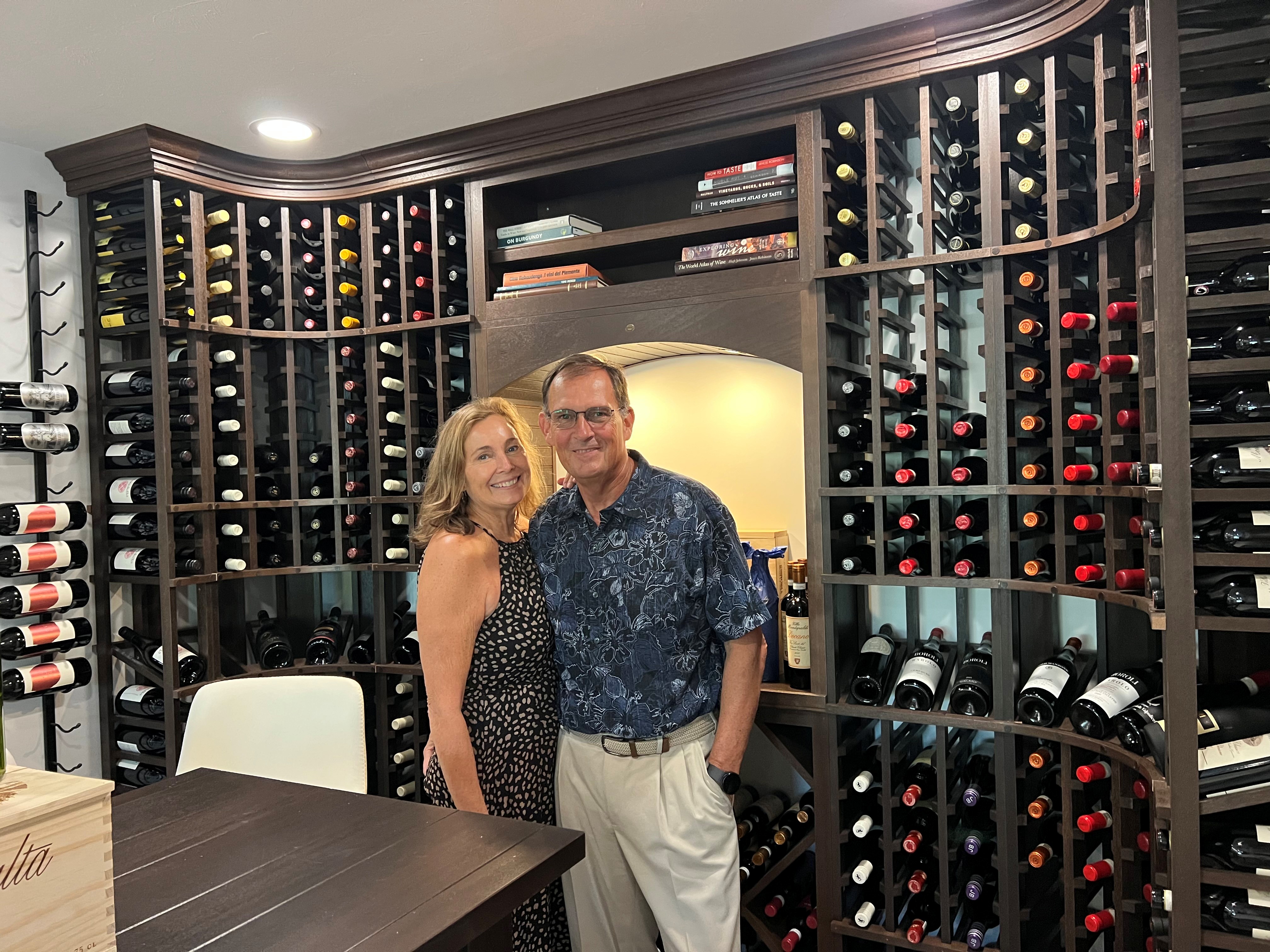 Anne & Drew in the Tasting Room