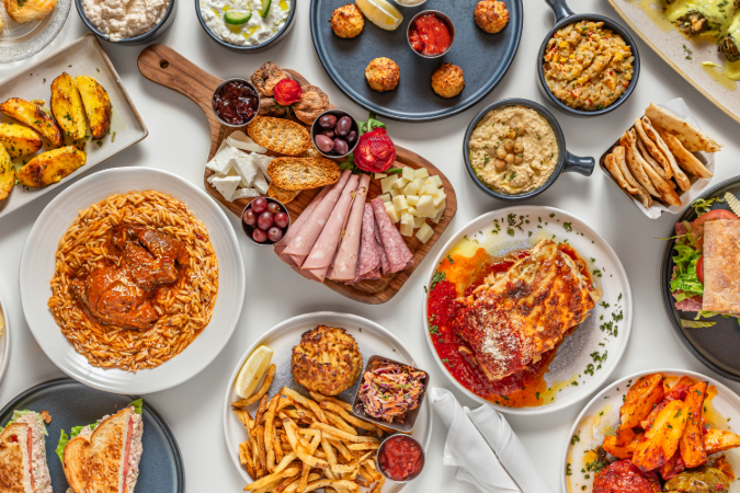 Estiatorio Plaka, Greek Restaurant & Bakery - Fried Bakaliaro Special ...