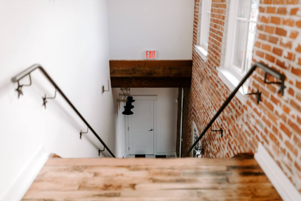 Stair entrance