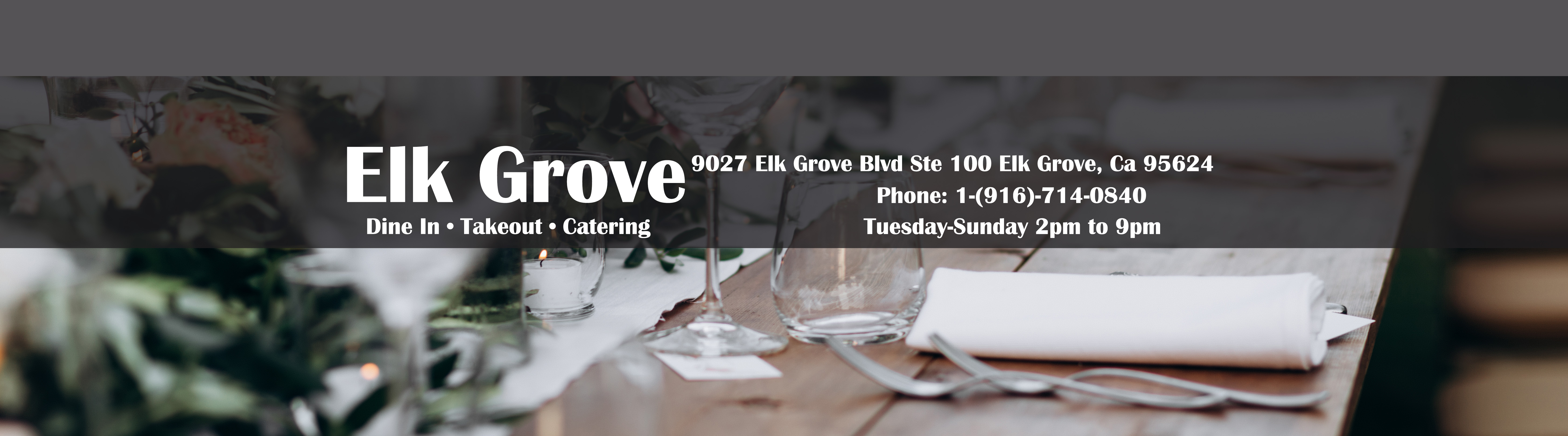 Restaurant banner image