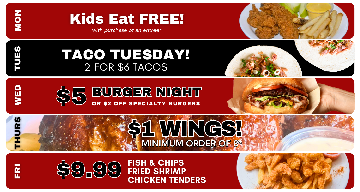 Daily Specials