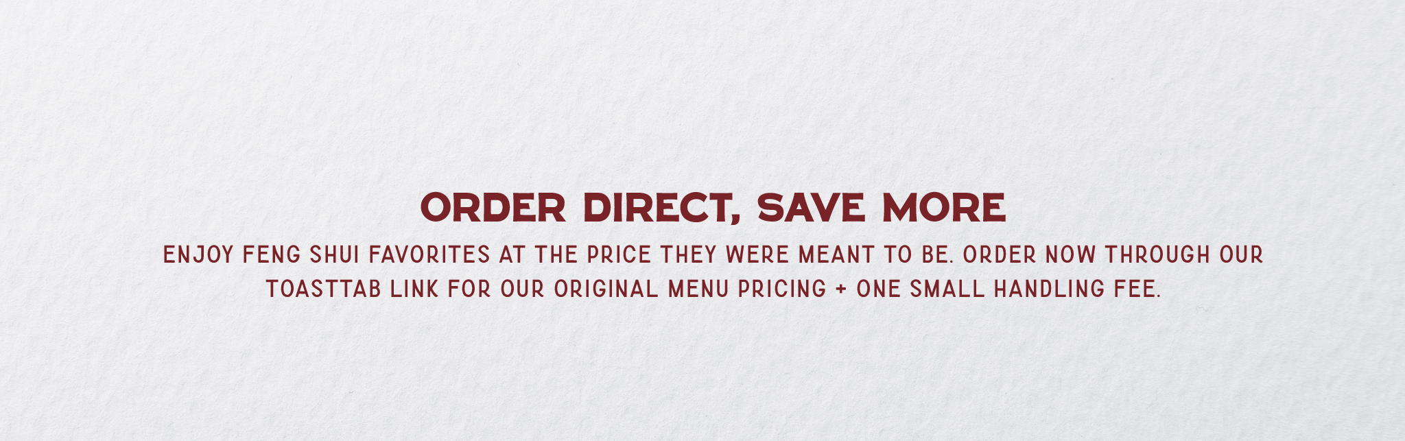Restaurant banner image